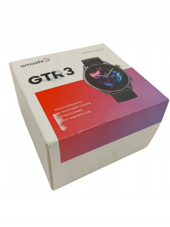 Smartwatch AMAZFIT GTR 3 Thunder Black Czarny