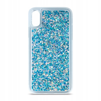 Etui Plecki do Samsung Galaxy A32 5G / M32 Liquid Sparkle niebieskie