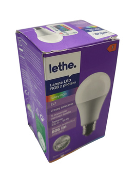 Żarówka LED z pilotem RGB Lethe Lampa E27