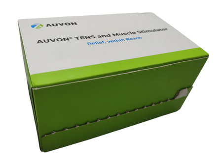 ELEKTROSTYMULATOR MIĘŚNI AUVON AS1080 TENS DO CIAŁA ZESTAW