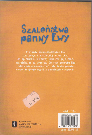 Szaleństwo panny Ewy Kornel Makuszyński