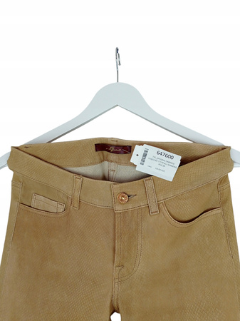 SPODNIE DAMSKIE BRĄZOWE 7 FOR ALL MANKIND ROZMIAR 28