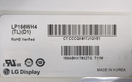 Matryca LG LP156WH4 TL D1 15.6" HD 1366x768 LED Matowa 40pin​