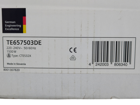 Ekspres do kawy Siemens EQ.6 plus s700 TE657503DE 1500 W 1,7 l