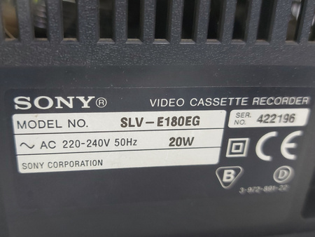 Magnetowid VHS Sony SLV-E180