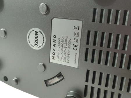 Robot kuchenny planetarny Mozano AGD/ROB/01 Szary