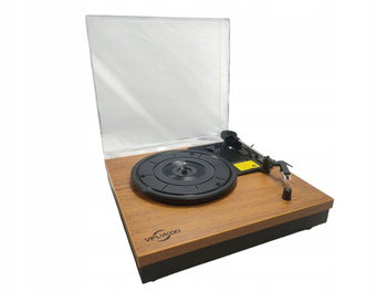 Gramofon Retro Viflykoo TT202-1 Bluetooth RCA Wbudowane głośniki Drewniany