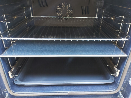 Piekarnik Samsung NV75N5641RS Dual Cook Flex 75 l srebrny termoobieg