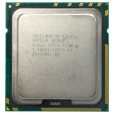 Procesor Intel Xeon E5645 2.4 GHz 6 rdzeni 12 wątków LGA 1366 80W