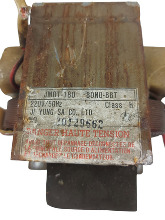 TANSFORMATOR JMOT-80N0-88T JI JUNG NA ZGRZEWARKĘ Z MIKROFALI