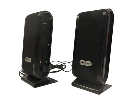 Głośniki Tracer Quanto 2.0 czarne - wysoka jakość dźwięku USB