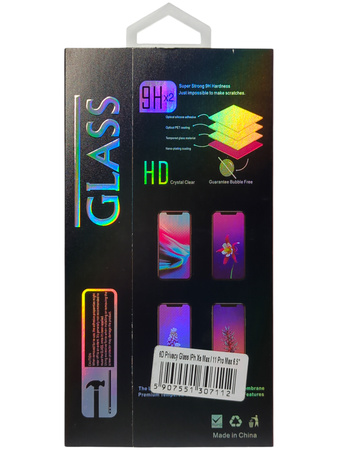 Hartowane szkło 6D Privacy Glass do iPhone Xs Max / 11 Pro Max