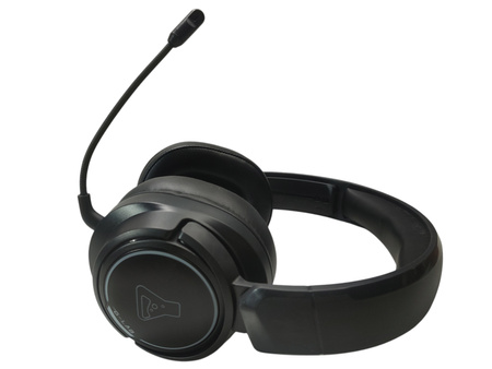 Słuchawki bezprzewodowe nauszne z mikrofonem G-Lab Korp iridium czarne