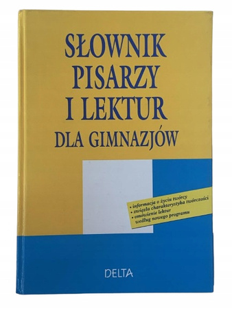 Słownik pisarzy i lektur dla gimnazjów Janusz Termer, Tomasz Miłkowski
