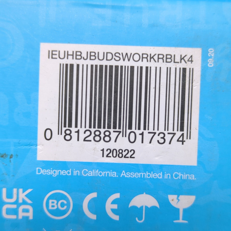 Słuchawki bezprzewodowe z mikrofonem JLab Work Wireless Nauszne Czarne