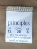 BLUZKA PRINCIPLES BRĄZOWA ROZMIAR 38