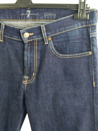 Męskie spodnie jeansowe 7 for All Mankind, rozmiar 34,