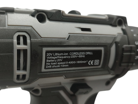 Wkrętarka akumulatorowa 20V Cordless Drill 18V-T + Walizka