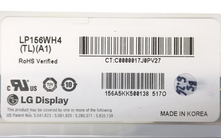 Matryca LG 15,6 " LP156WH4 15,6" 1366x768px 40pin BŁYSZCZĄCA