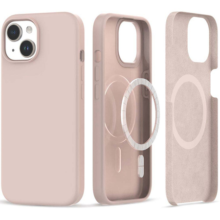 Etui plecki Tech-Protect Silicone MagSafe iPhone 15 Plus 6,7" różowy