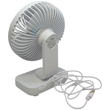 Wentylator Ocoopa D606U mini USB 3600mAh 4-14h biały