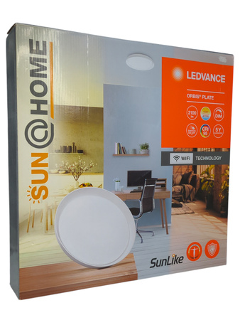 Lampa sufitowa LED Ledvance SUN@HOME ORBIS PLATE 430 mm 26W