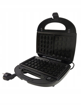 Opiekacz do kanapek 3 w 1 Hoffen DSM-4357 czarny 850 W