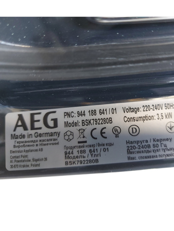 Piekarnik elektryczny parowy AEG BSK792280B 70 litrów