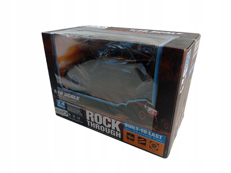 Samochód zdalnie sterowany Rock Crawler 4WD 1/18 Niebieski