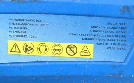 NOŻYCE ELEKTRYCZNE PRZYCINARKA ELEKTRYCZNA DO ŻYWOPŁOTU TAGRED TA461