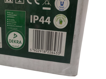 Gardenic KRASNAL Ogrodowy Solarny LED Ciepłe Białe Światło IP44 BAMK25-6433