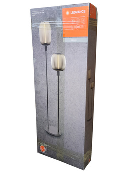 Lampa podłogowa Ledvance Decor Stick Floor 2xE27 146cm szara