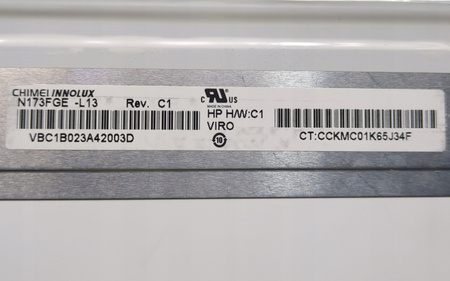 Matryca Innolux N173FGE-L13 Rev. C1 17,3" 1600x900px 40pin Matowa
