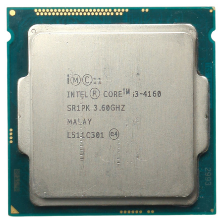 Procesor Intel Core i3-4160 3.6 GHz 2 rdzenie 4 wątki LGA 1150 54W