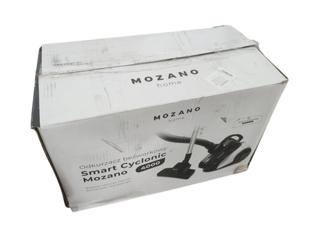 Odkurzacz bezworkowy MOZANO Smart Cyclonic 4000 AGD/ODK/B/02#BIALK/B/02#BIAL