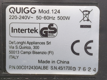 Toster Opiekacz do chleba QUIGG 500W