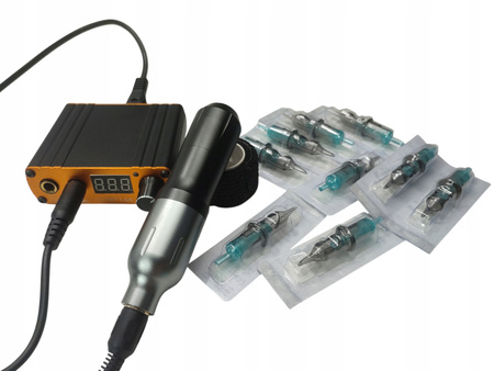 ZESTAW MASZYNKA ROTACYJNA PEN DO TATUAŻU + WALIZKA SIGMA