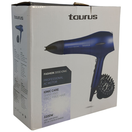 Suszarka do włosów TAURUS Fashion 3000 Ionic 2200W Fioletowa