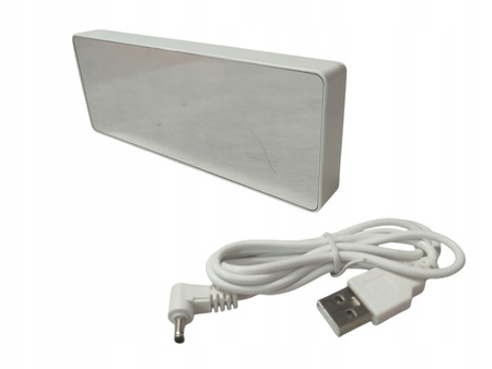 Cyfrowy lustrzany budzik LED Setty