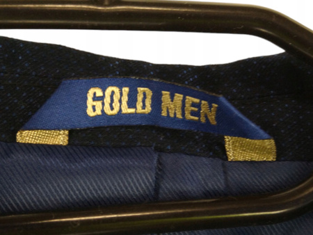 MARYNARKA MĘSKA GOLD MEN ROZMIAR 44 GRANATOWA