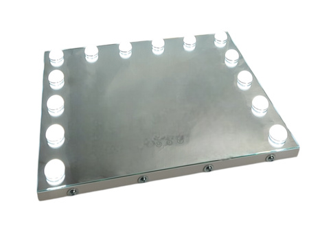 Lustro kosmetyczne Ruication Hollywood 50x42cm z podświetleniem 14 LED