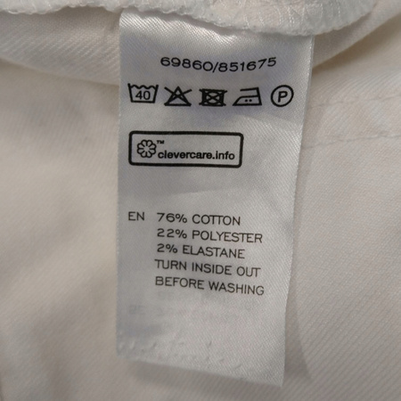 Spodnie jeans damskie KAPPAHL Rozmiar 40 Białe