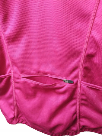 Koszulka na rower damska 4F Rozmiar S Różowa