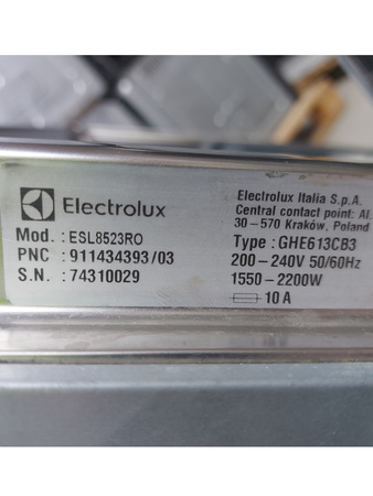 Zmywarka do zabudowy ELECTROLUX ESL8523RO 59.6 cm 15 kompletów