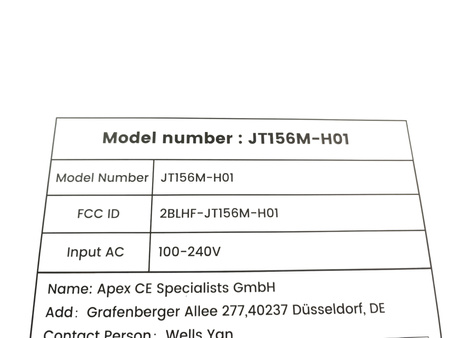 Kalendarz elektroniczny E-Calendar JT156M-H01 15,6" 1920x1080 Aplikacja