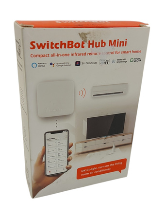 Inteligentna centralka SWITCHBOT Hub Mini do zdalnego sterowania (W0202200)