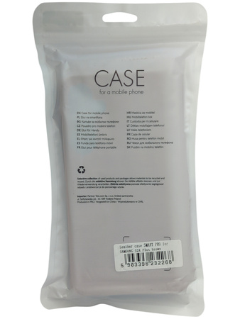 Kabura SMART PRO Book skórzana do SAMSUNG S24 Plus brązowy