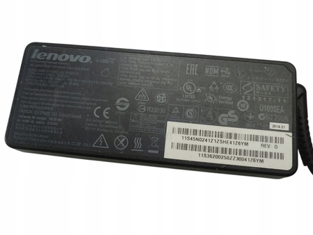 Oryginalny zasilacz laptopowy Lenovo ADLX90NDC3A 90W