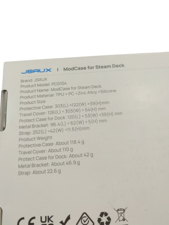 Etui ochronne na stację dokującą Jsaux ModCase 303x126x54mm