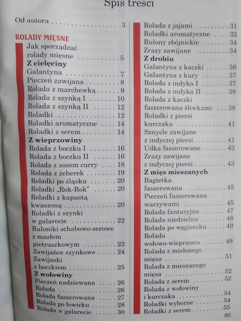 Rolady mięsne warzywne i słodkie Barowicz